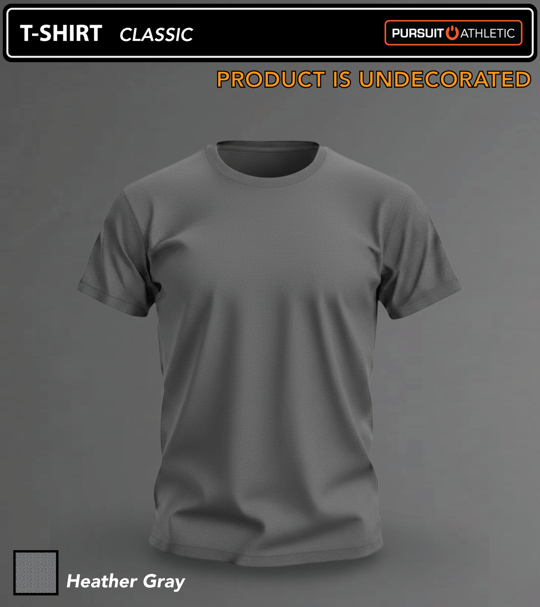 T-SHIRT | Classic | Undecorated