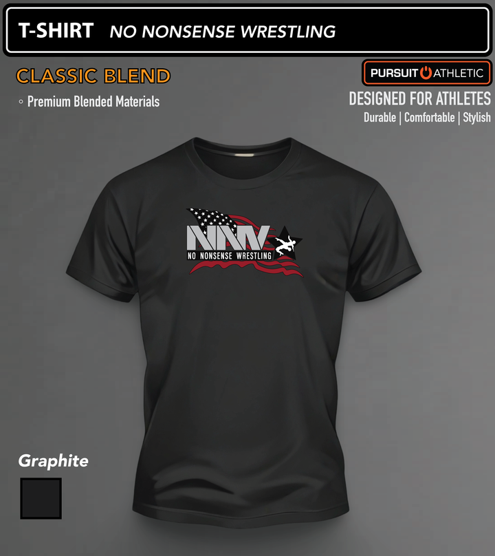 T-SHIRT | Classic Blend | No Nonsense Wrestling