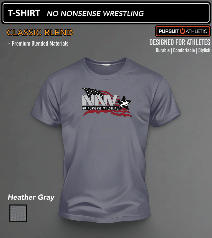 T-SHIRT | Classic Blend | No Nonsense Wrestling