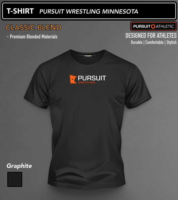 T-SHIRT | Classic Blend | Pursuit Wrestling Minnesota
