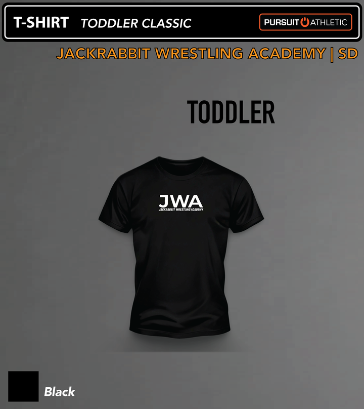 T-SHIRT | Toddler Classic | Jackrabbit Wrestling Academy | SD