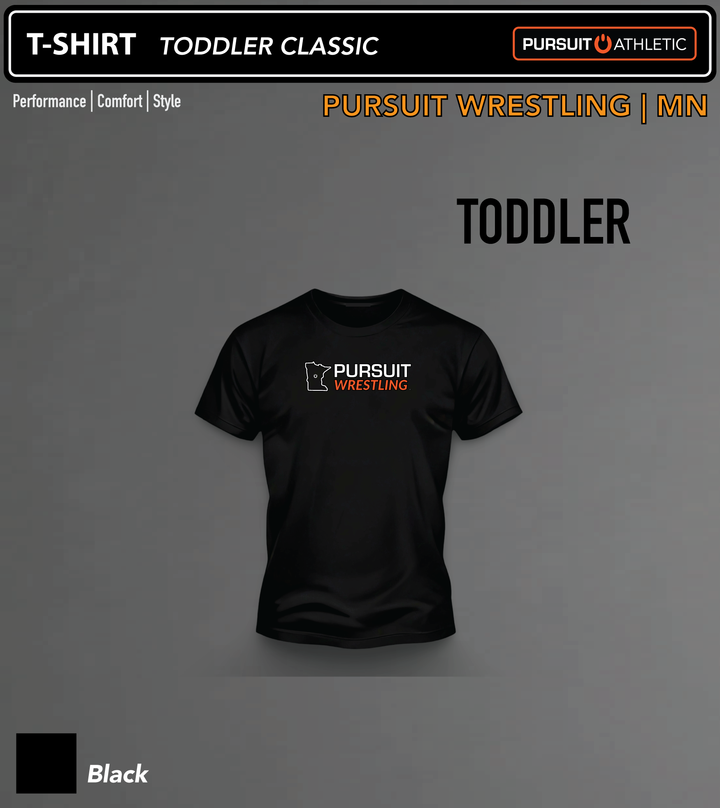 T-SHIRT | Toddler Classic | Pursuit Wrestling MN