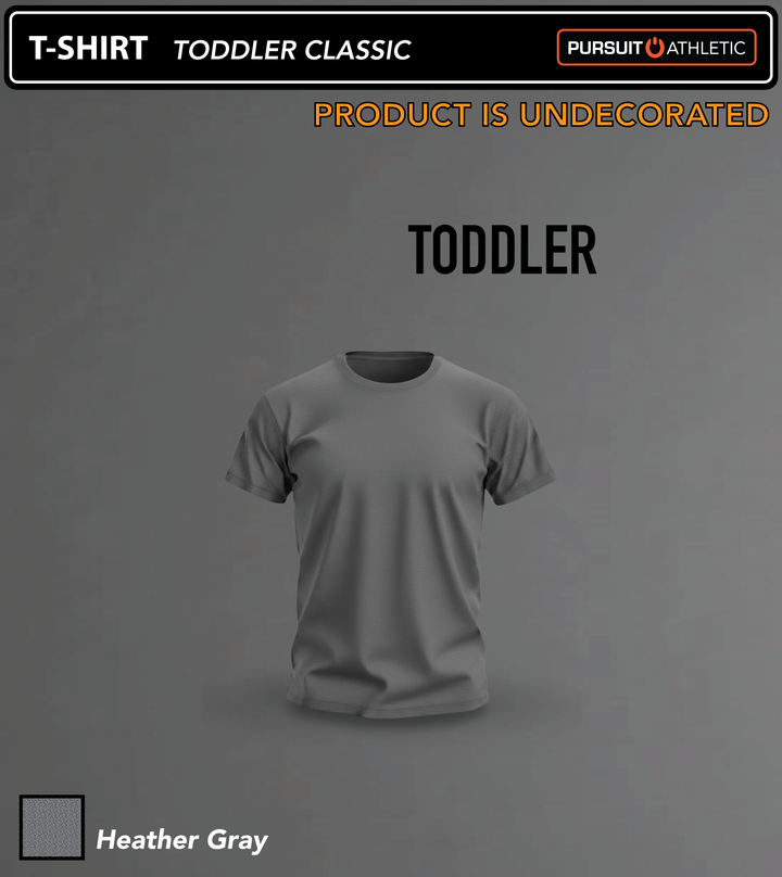 T-SHIRT | Toddler Classic | Undecorated