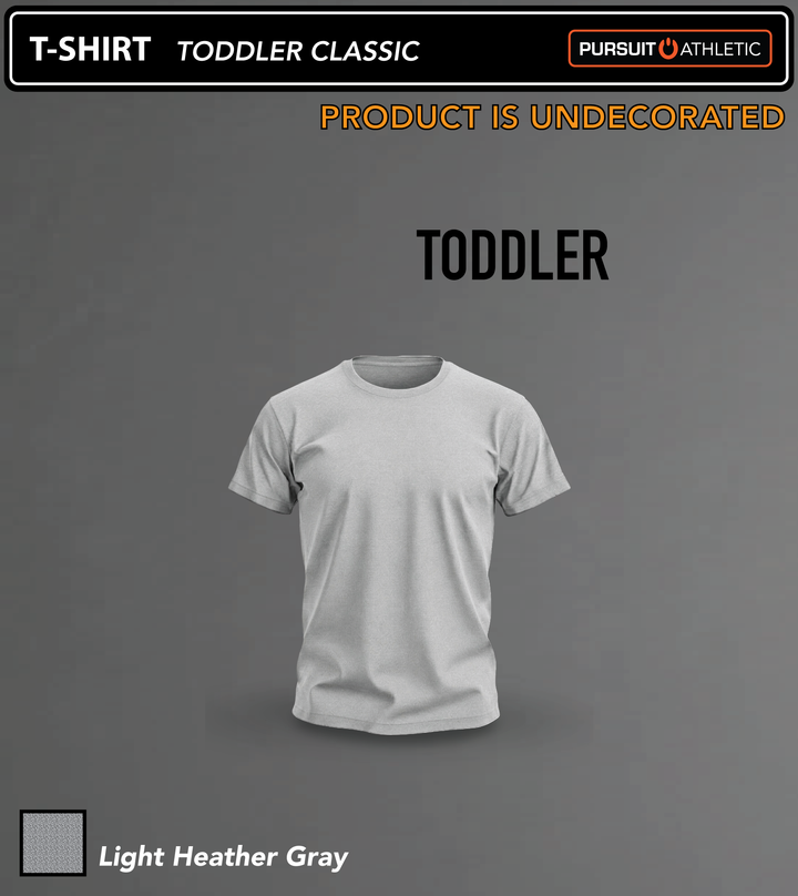 T-SHIRT | Toddler Classic | Undecorated