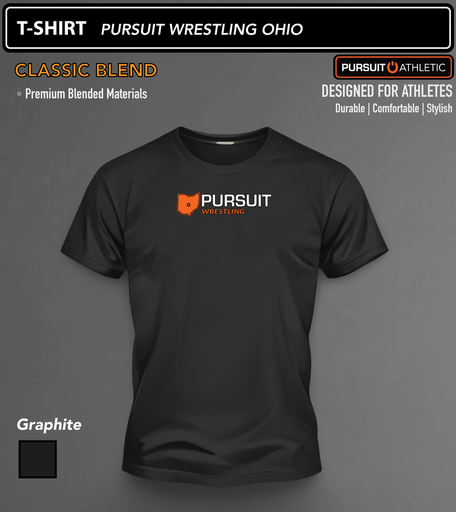 T-SHIRT | Classic Blend | Pursuit Wrestling Ohio