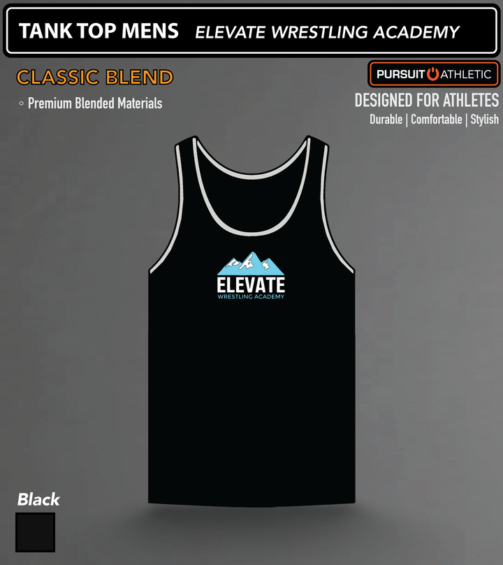 TANK TOP MENS | Classic Blend | Elevate Wrestling Academy