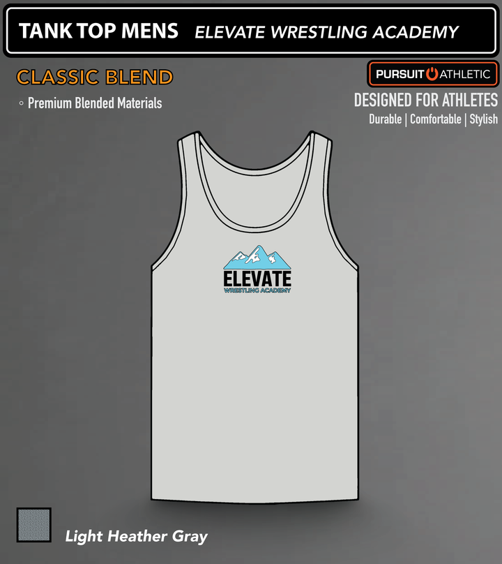TANK TOP MENS | Classic Blend | Elevate Wrestling Academy