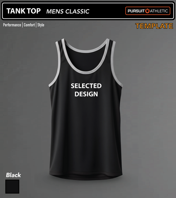TANK TOP | Mens Classic | Template