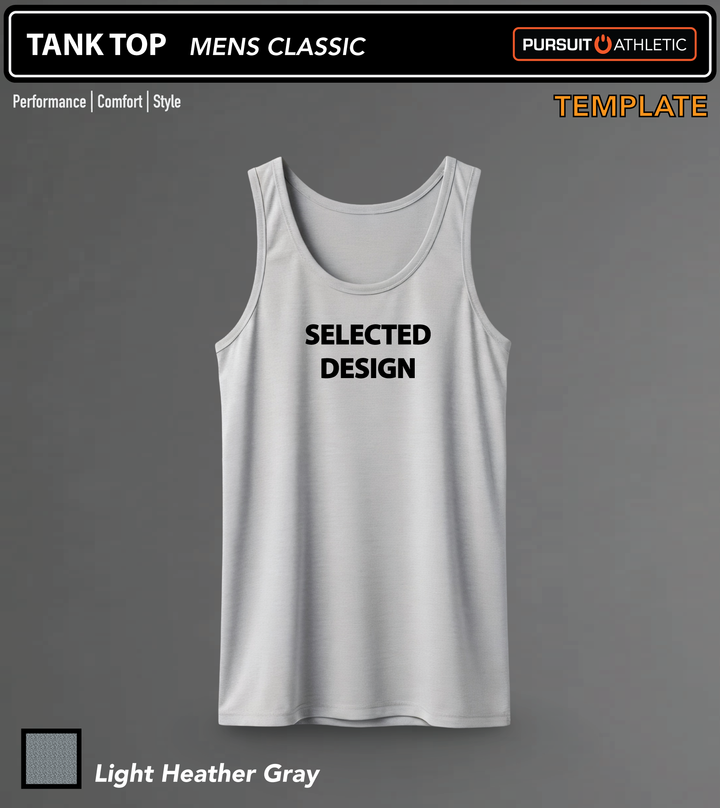 TANK TOP | Mens Classic | Template
