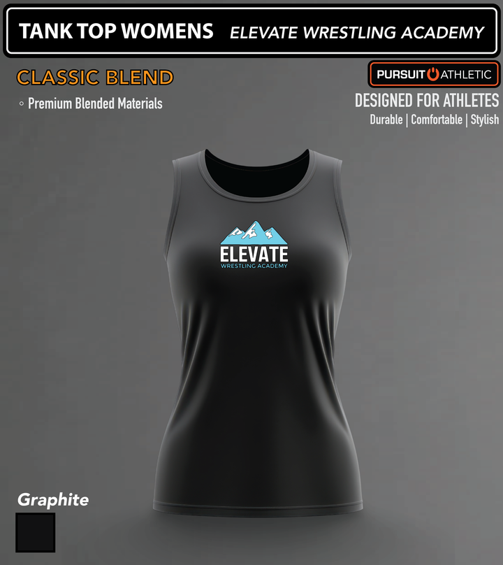 TANK TOP WOMENS | Classic Blend | Elevate Wrestling Academy