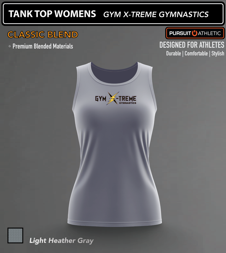 TANK TOP WOMENS | Classic Blend | Gym X-treme Gymnastics