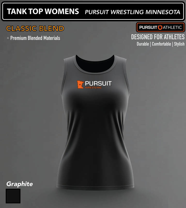 TANK TOP WOMENS | Classic Blend | Pursuit Wrestling Minnesota