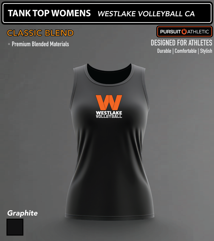 TANK TOP WOMENS | Classic Blend | Westlake Volleyball CA