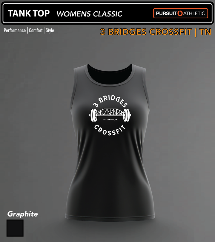 TANK TOP | Womens Classic | 3 Bridges Crossfit TN