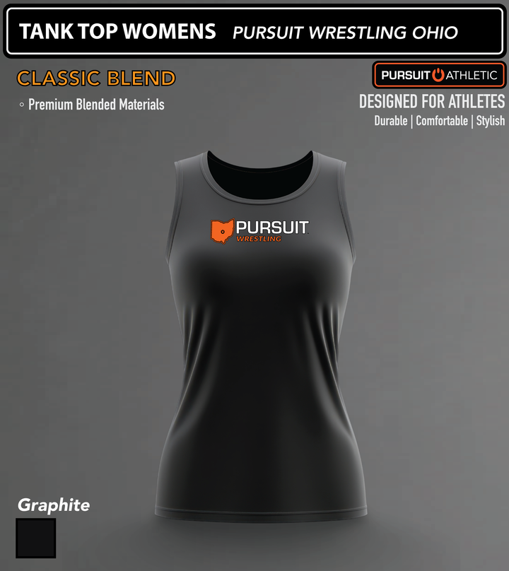 TANK TOP WOMENS | Classic Blend | Pursuit Wrestling Ohio