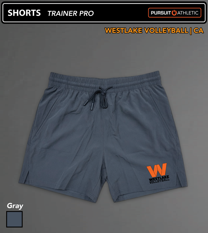 Westlake-Volleyball SHORTS Trainer-Pro Gray